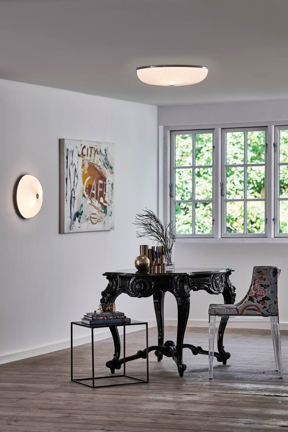 Lamella VegglampeTaklampe Ø50 Alu Le Klint VP Globe 50 Alu Pendel Verpan